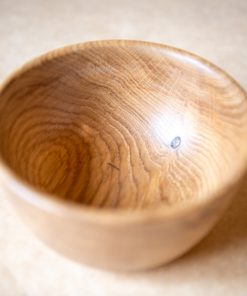 Skål i ek 13cm